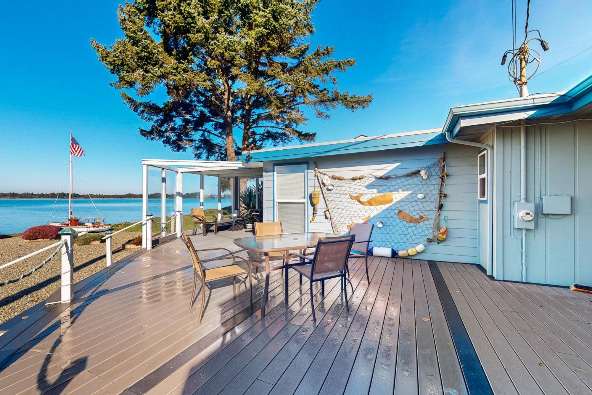Gray Goose Beach Cottage Coos Bay Esterno foto