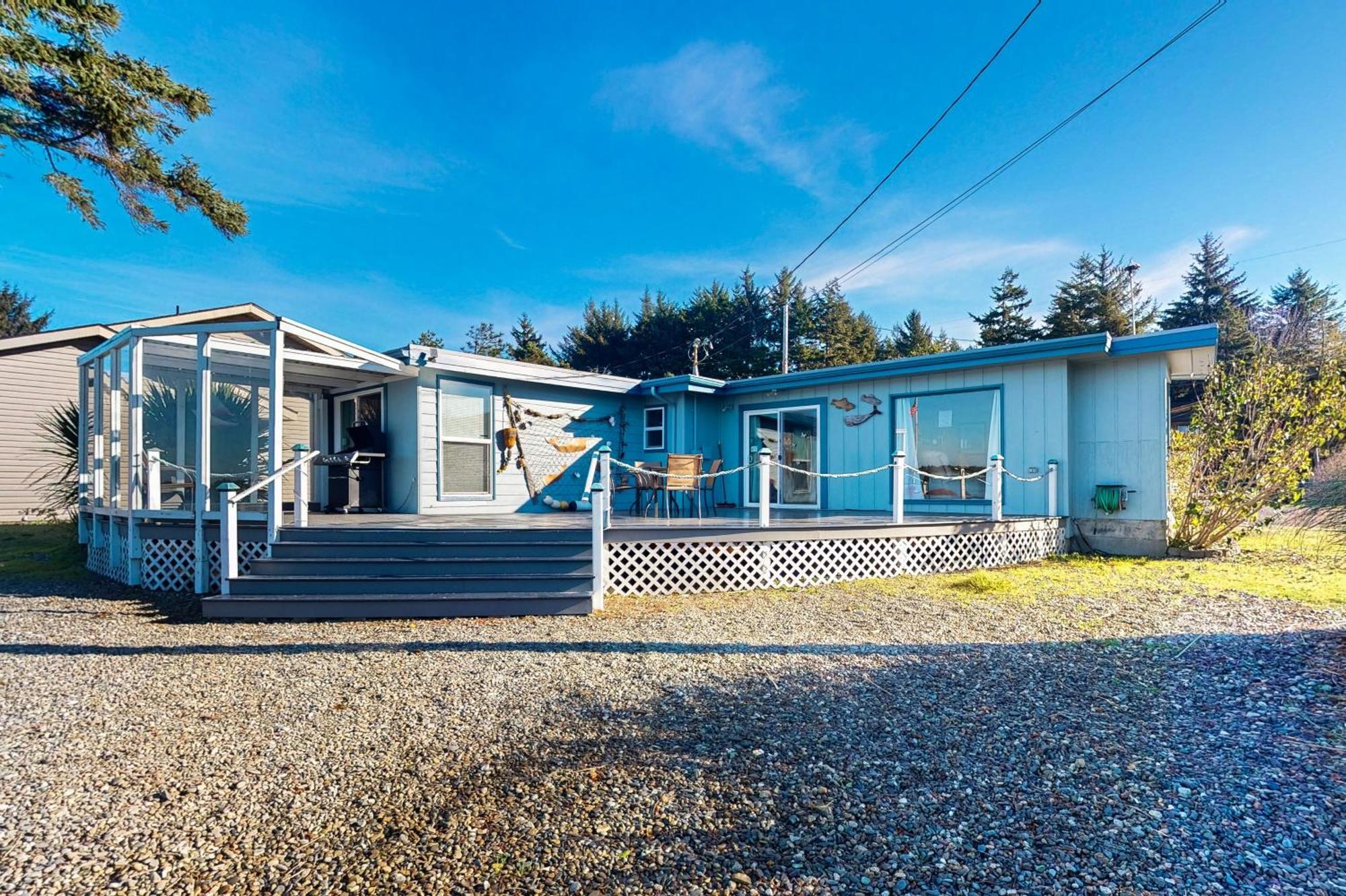 Gray Goose Beach Cottage Coos Bay Esterno foto