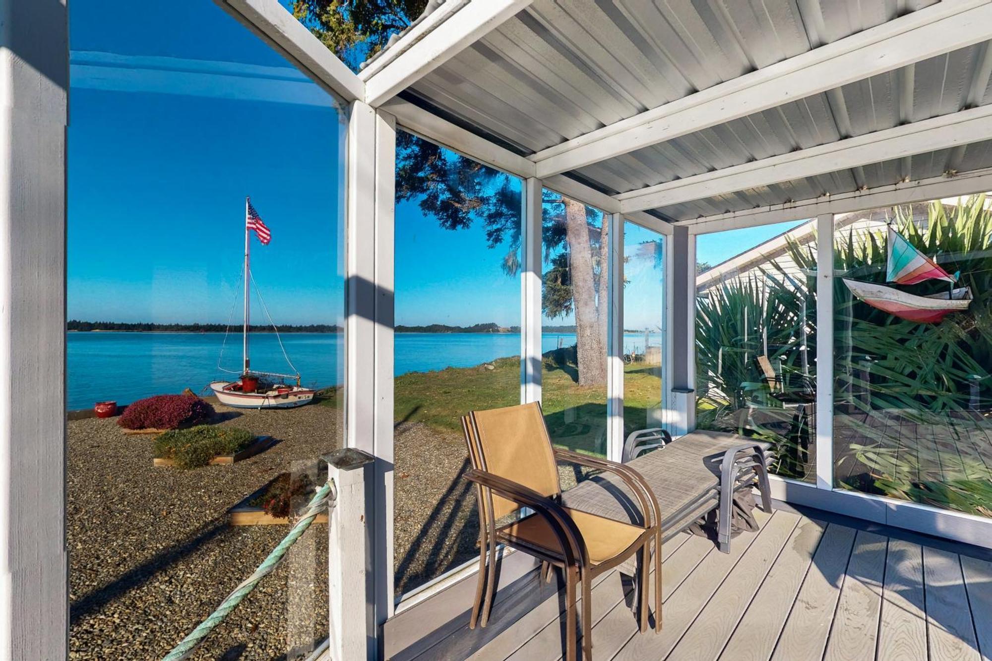 Gray Goose Beach Cottage Coos Bay Esterno foto